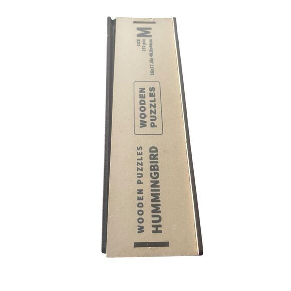 CLAORD Multicolor Hummingbird Figured Wooden Puzzles Jigsaw - Picture 6 of 7